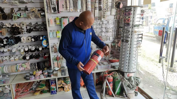 開封杞縣傅集鎮：冬防檢查護平安 政企同心築防線_fororder_1