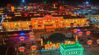 燈耀陜州迎新春