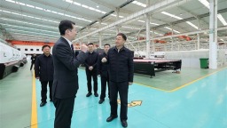 河南省委書記劉寧到洛陽市新安縣宜陽縣調研