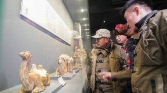 共續絲路情緣 東天山駱駝隊參訪鄭州大象陶瓷博物館