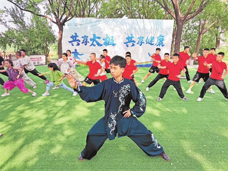 一起運動 共同拼搏 共享快樂 豫哈少年共赴體育夢