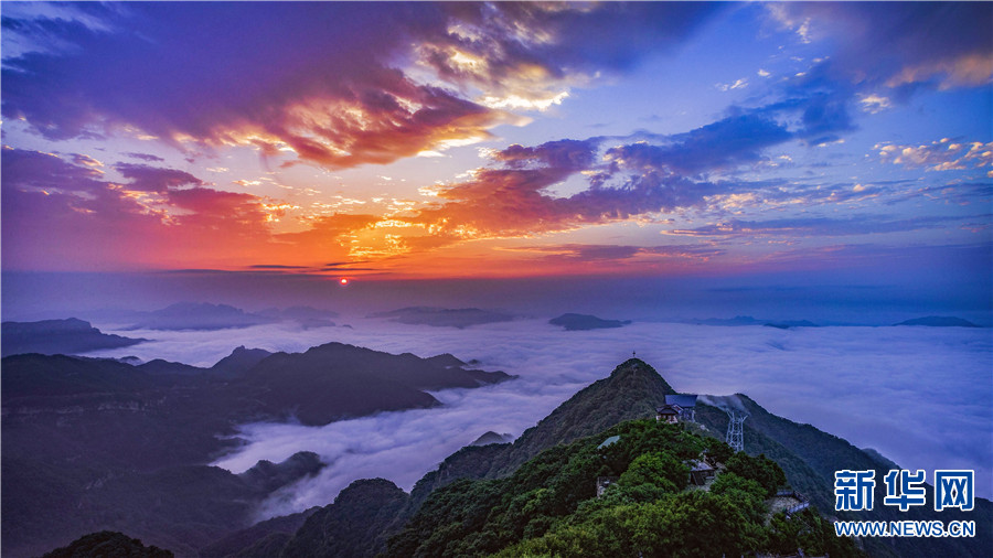 【城市遠洋】河南濟源：雨後王屋雲海飄渺