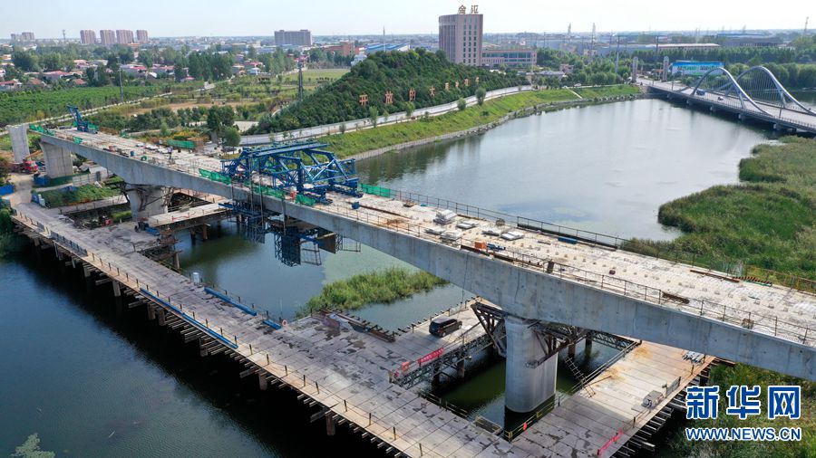【城市遠洋】鄭許市域鐵路跨雙洎河大橋合龍