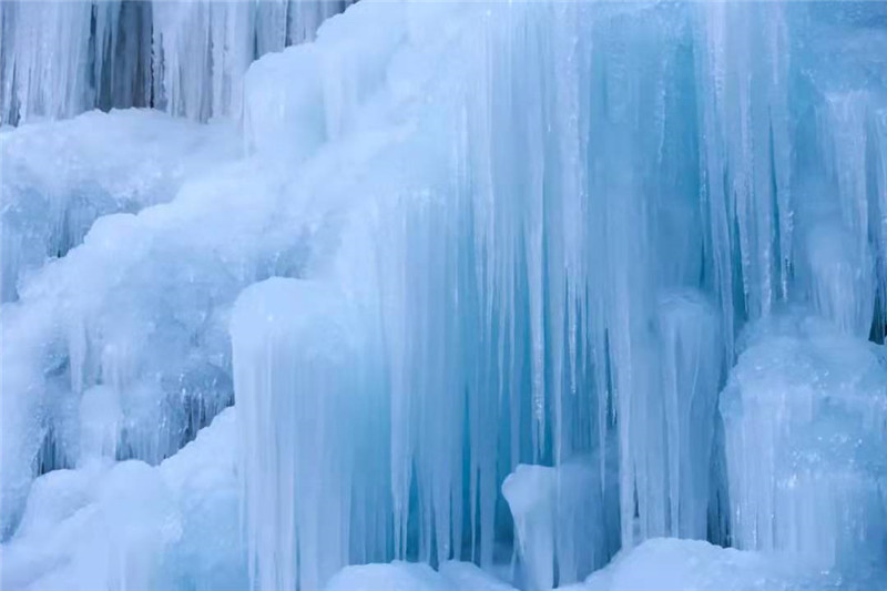 河南雲臺山景區迎來2022年首場大雪_fororder_微信圖片_20220105122452