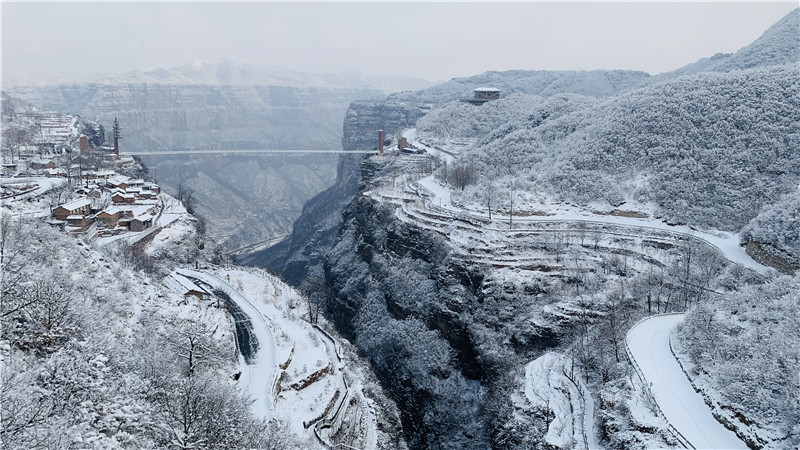 安陽林州：太行雪景美如畫_fororder_微信圖片_20220124150050