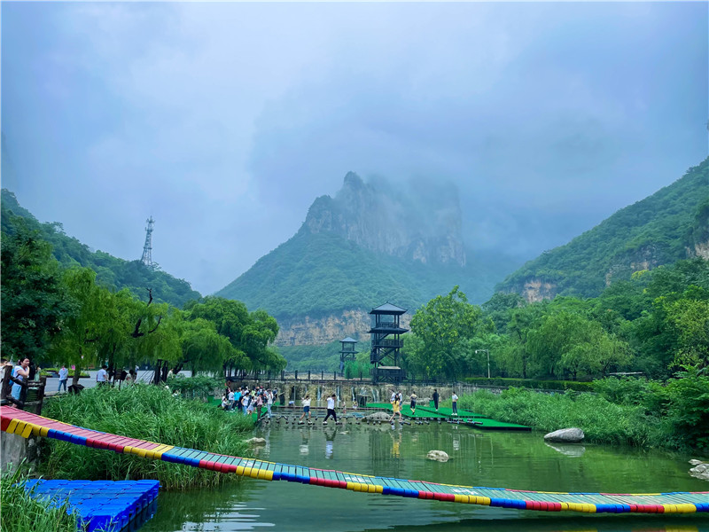 焦作雲臺山：夏日雲海頻現 雲海瀑布迎觀賞期_fororder_微信圖片_20220627171235