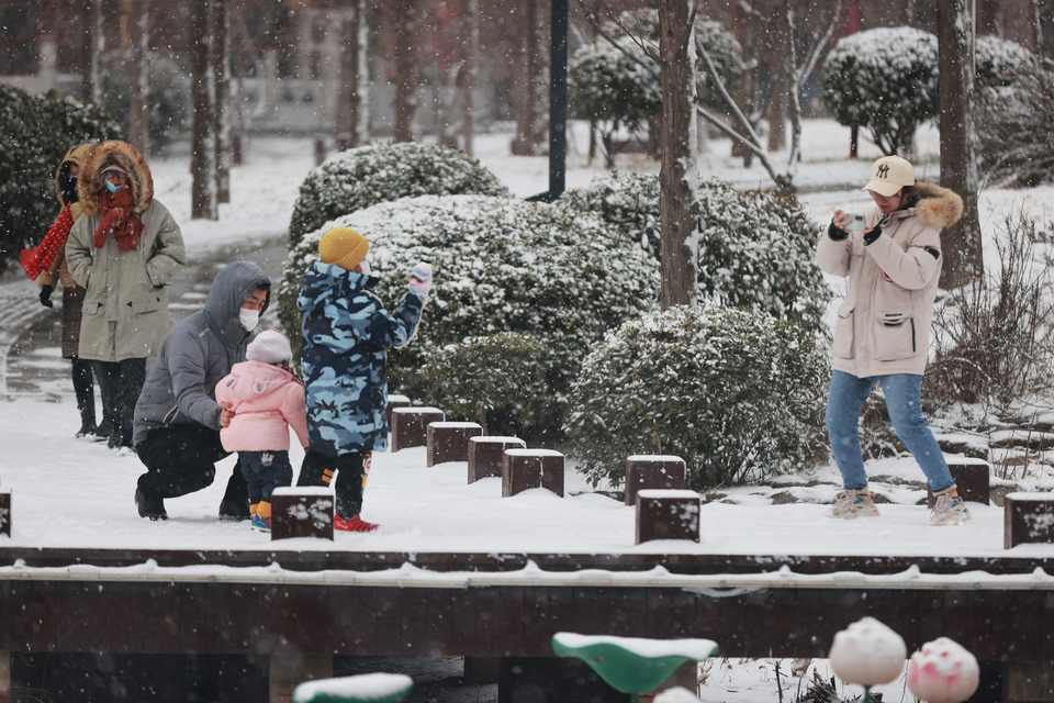 雪落古城開封