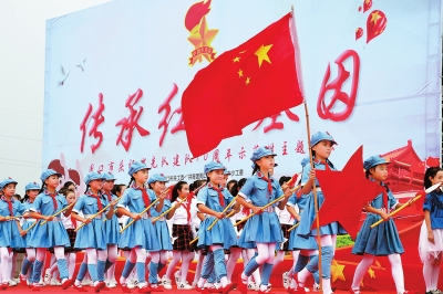 【圖説2】紅領巾心向黨 爭做新時代好隊員
