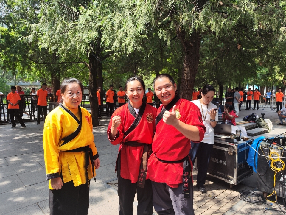 世界“武林高手”考功在少林
