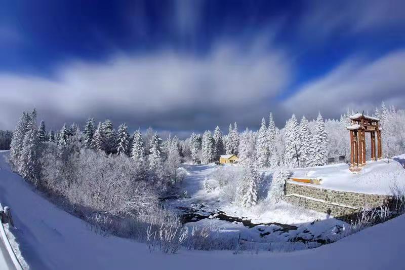 吉林安圖老嶺雪鄉起歡聲