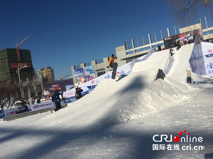 【吉林】【原創】【CRI看吉林】“漁獵查幹湖·2018冰雪吉林行”採訪團走進雪博會 感受吉林冰雪魅力