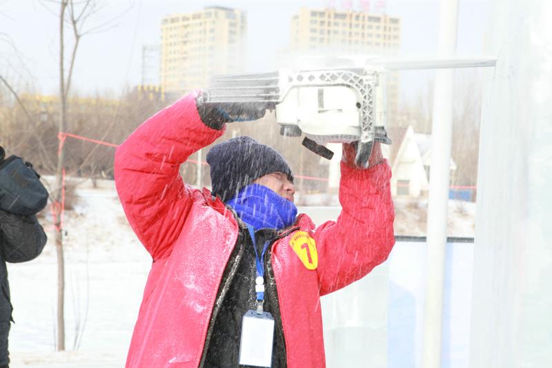 首屆“美麗長春 歡樂冰雪”趣味冰雕賽盛大啟幕