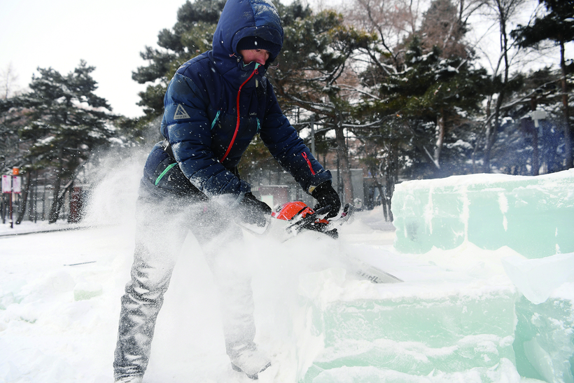 長春南湖公園主題冰雪文化活動即將開幕