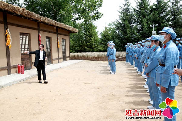 延吉市一批新團員在太興紅色小鎮舉行入團儀式