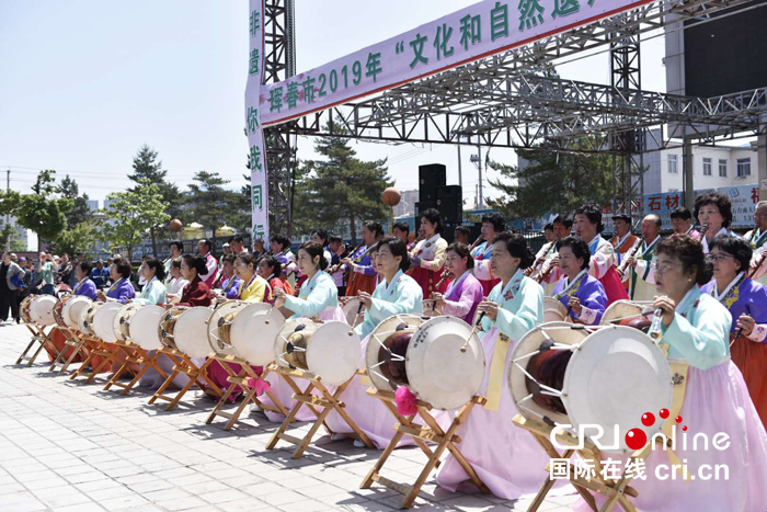 06【吉林】【原創】【CRI看吉林（標題）】延邊朝鮮族自治州琿春市舉辦非物質文化遺産宣傳展示活動