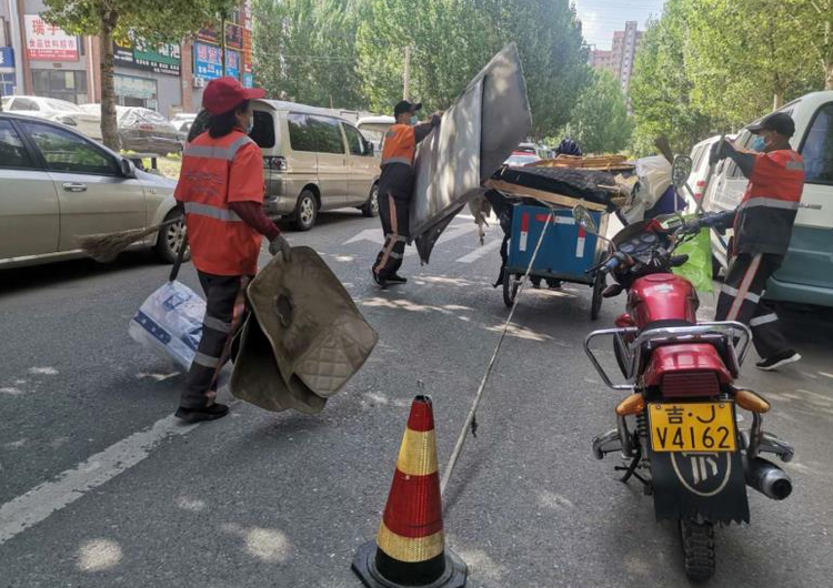 長春汽開區著力打出城市管理“組合拳”