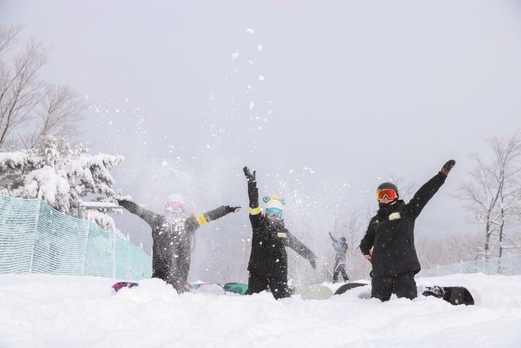 共享長白山之冬_fororder_嬉雪。