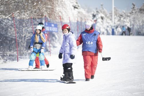 開板就已“沸騰”長春市滑雪運動熱度高漲