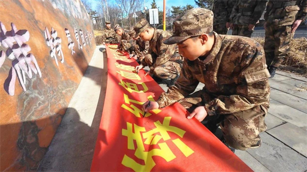 延邊州安圖縣：役前教育鑄軍魂 上好軍旅第一課_fororder_圖片2