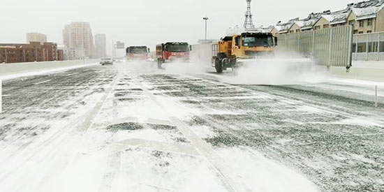 01【吉林】【原創】長春市環衛系統晝夜奮戰應對暴雪