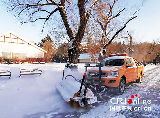 01【吉林】【原創】長春市環衛系統晝夜奮戰應對暴雪