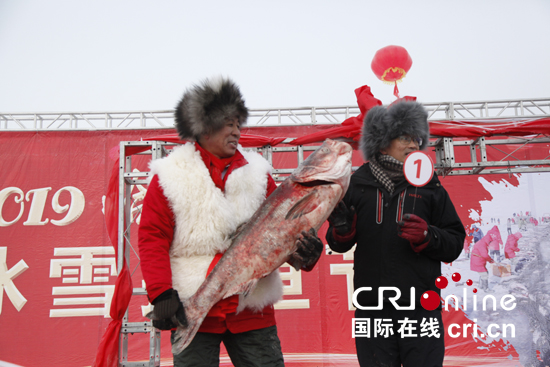 01【吉林】【原創】興冰雪産業 展漁獵文化 白城市鎮賚縣哈爾淖冬捕活動拉開帷幕