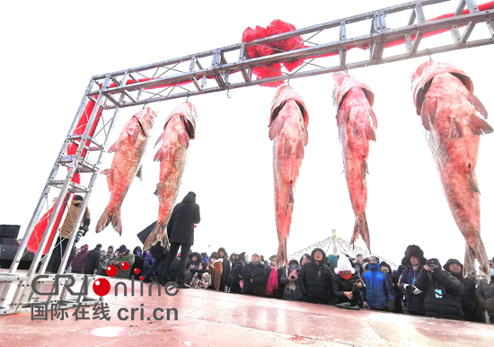 01【吉林】【原創】興冰雪産業 展漁獵文化 白城市鎮賚縣哈爾淖冬捕活動拉開帷幕