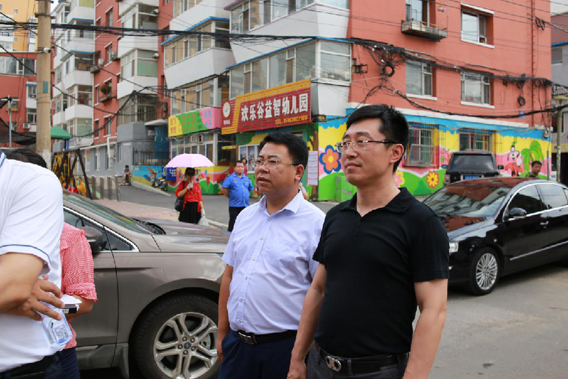 長春市房地局踏查朝陽區等新申報夾餡棚戶區