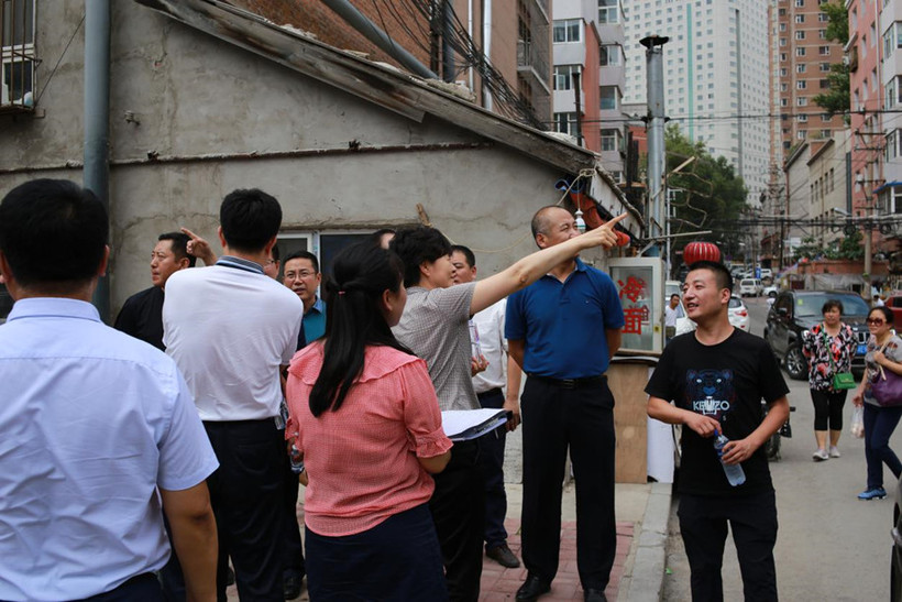 長春市房地局踏查朝陽區等新申報夾餡棚戶區