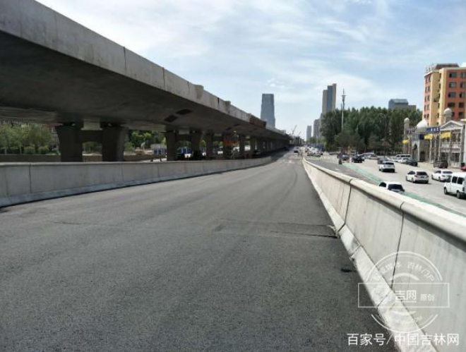 長春東部快速路南延工程世榮路上橋匝道釋放