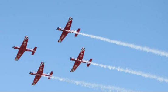 空軍航空開放日 長春上空異機型對抗表演