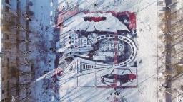 長春：巨型雪地繪圖展吉地風華