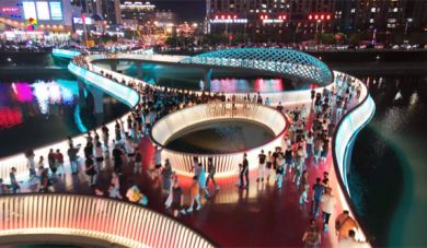 2025延吉消夏夜遊季臨近收官 五大線路點亮邊疆小城夜空