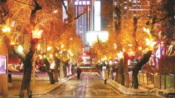 科技賦能 光影添彩 延吉人民公園打造沉浸式夜遊新地標