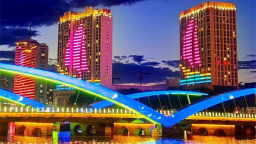 夜色延吉 流光溢彩