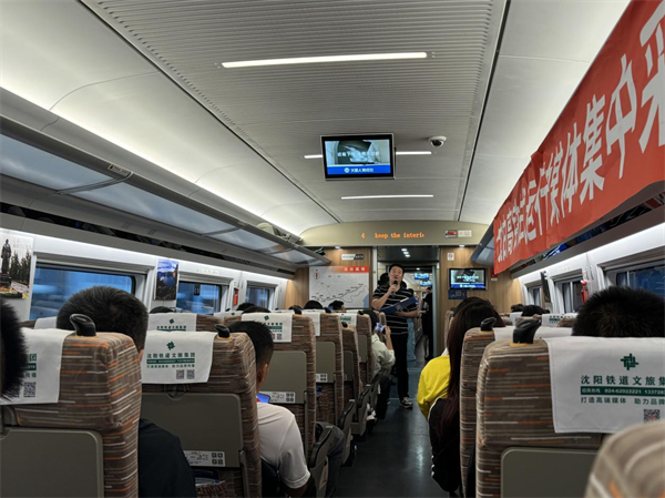 通車倒計時！沈白高鐵“熱身”試跑 東北交通網加速“飆車”模式_fororder_張琪沈白高鐵2