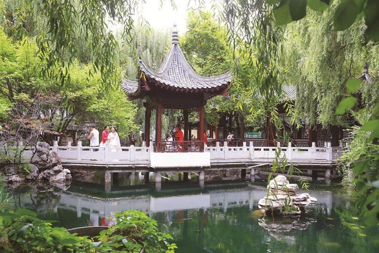 長春錦程公園風光秀美
