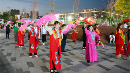 柔和燈光點亮城市夜間生活 延吉韶華園勾勒民生幸福圖景