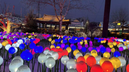 延吉：中國朝鮮族民俗園花燈節12月31日啟幕