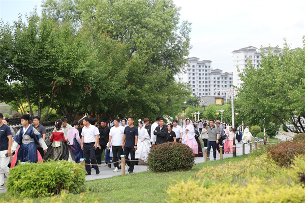 暑期，延吉中國朝鮮族民俗園旅拍再火_fororder_吉林暑期1
