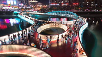 2025延吉消夏夜遊季臨近收官 五大線路點亮邊疆小城夜空