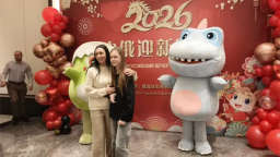 俄羅斯遊客在延吉跨年 感受中國式新年浪漫