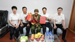 賡續擁軍情懷 白山方大集團35年來堅持慰問抗戰老兵