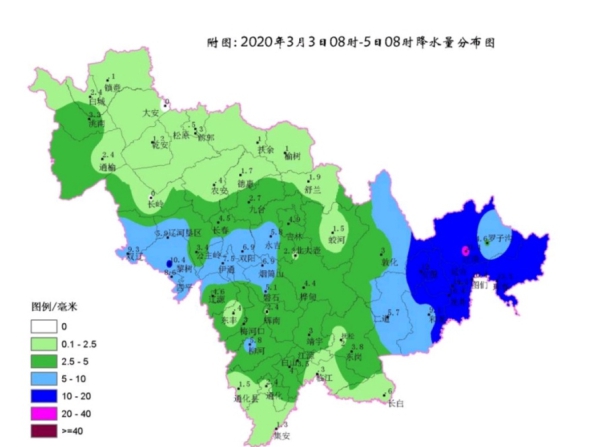本輪降雪 最大積雪深度出現在長白達64釐米
