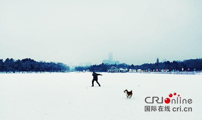 01【吉林】【原創】【CRI看吉林（標題）】【圖説吉林】【白山松水（大圖375 210）】【關東黑土（長春）】【移動版（列表）】【移動版（圖）】雪後長春好似一幅水墨畫