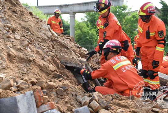吉林省消防救援總隊跨區域地震救援72小時實戰演練圓滿收官