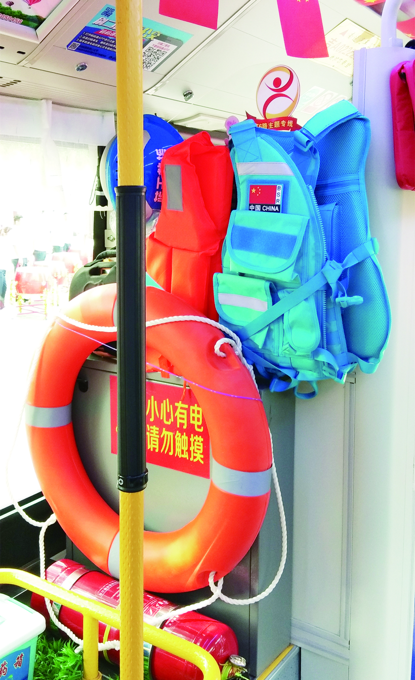 長春市流動的“公交車展覽館”上線