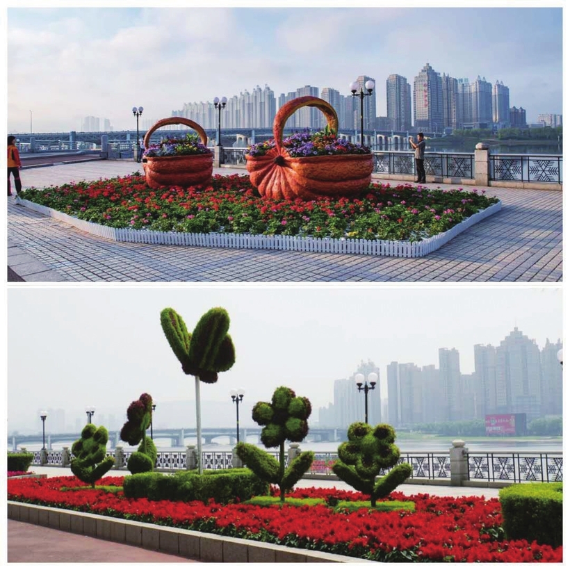 吉林市城管執法局：綠化亮化最美吉馬