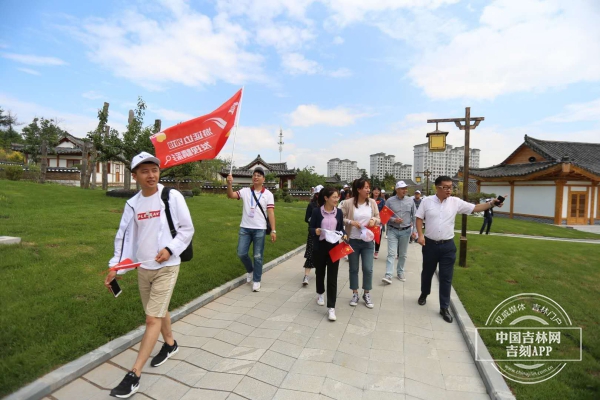 2019“V遊延邊·發現精彩”媒體團走進中國朝鮮族民俗園