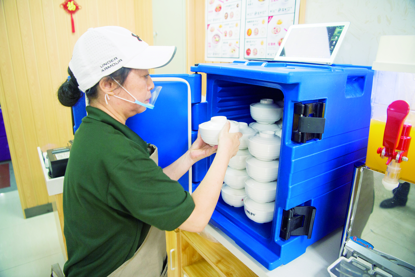 長春凈月高新區來了首家助老餐廳